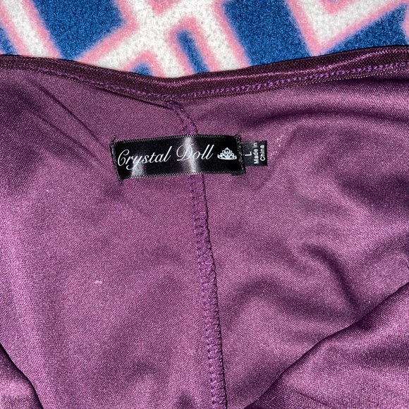 Purple Sequin Dress - Picture 7 of 7